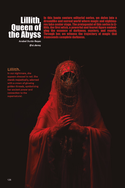 Lillith Queen of the Abyss por Anabel Durán Reyes